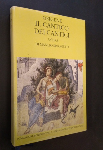 Origene cantico dei - origene,