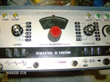 NUOVA ELETTRONICA GENERATORE DI FUNZIONI FUNZIONANTE E IN BUONE CONDIZIONI