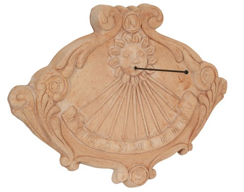 Meridiana parete terracotta - meridiana,