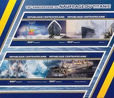FRANCOBOLLI CENTRAFRICA 105°
