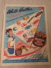1957 WHITE HEATHER CHOCOLATES