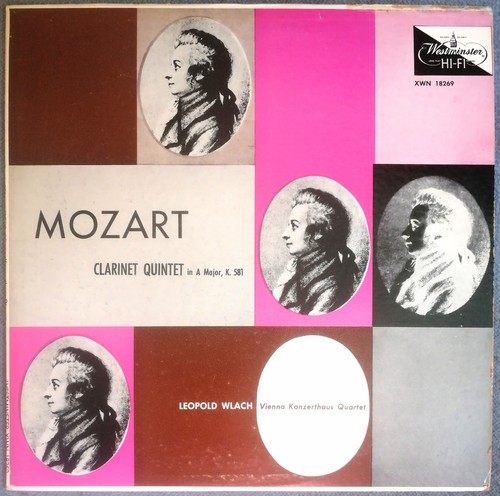 Mozart clarinet quintet wlach - clarinet,