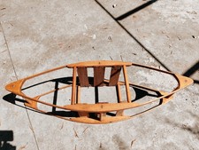 Antico scaldaletto in legno