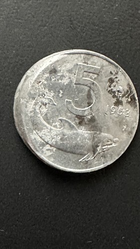Lire 1953 italia delfino - lire,