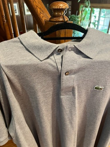 Polo uomo lacoste - lacoste, grigia