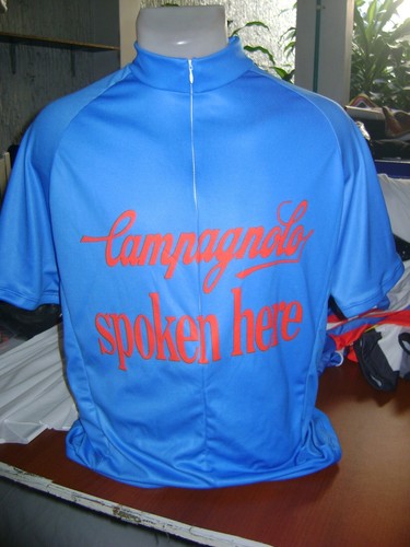 Maglia bici italia - blu, campy