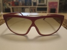 SUNGLASSES WOMAN FIORUCCI RED VINTAGE ANNI 80 RARI