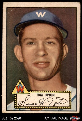 1952 topps tom - topps,