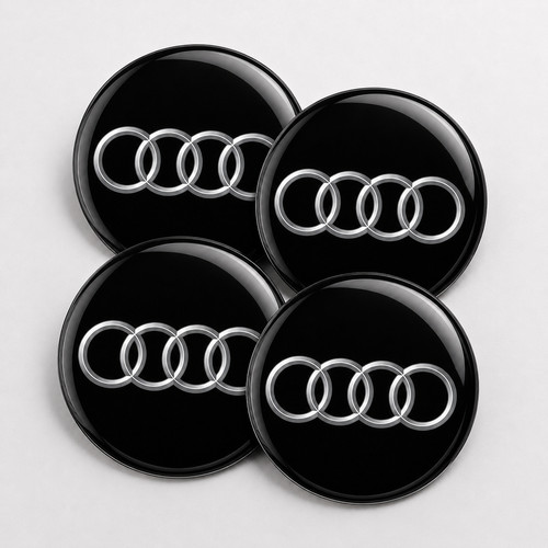 Adesivi coprimozzo audi - adesivi,