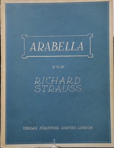 Richard strauss arabella - richard,