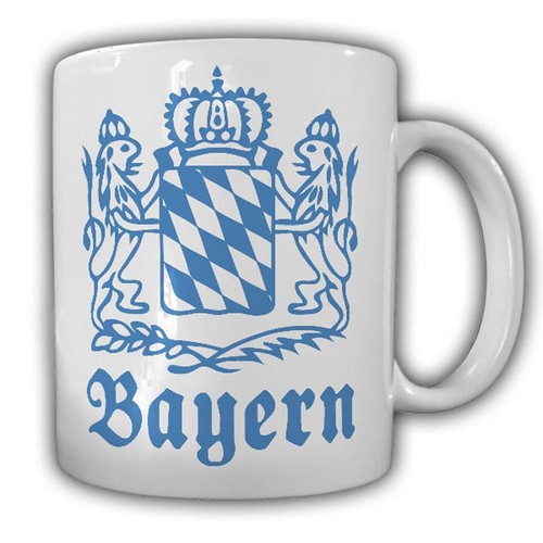 Tazza stemma baviera - baviera, emblema