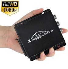 2CH DVR 1080P due canali AHD  Video Recorder Truck  su SD veicolare auto moto