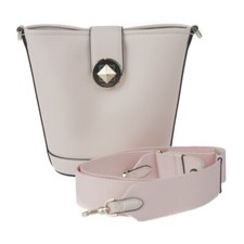 Borsa a tracolla Kate Spade K8103 audrey mini secchiello Turnlock Pochette in...