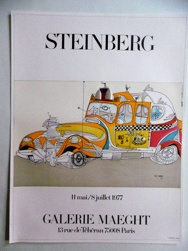 Steinberg saul affiche - steinberg,