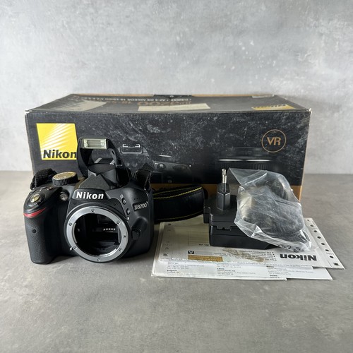Nikon d3200 fotocamera - fotocamera, nero