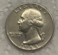 Moneta quarter dollar 1966 - moneta,