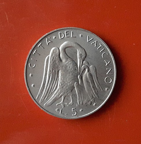 Lire 1974 vaticano rn162 - 5,