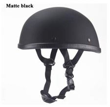 Casco SCODELLA SCOOTER moto Nero Opaco con Visierina Parasola TAGLIE L