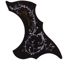 Battipenna nero per chitarra