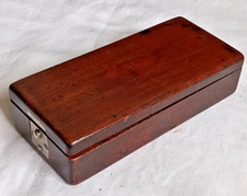 Antique wooden cased scale and