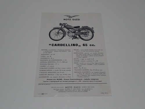 Moto guzzi cardellino cc - moto,