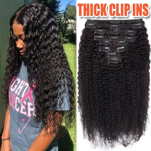 Clip ricci afro kinky spessi