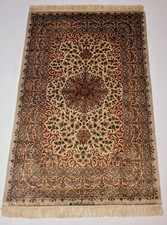 Persischer Ghom Seidenteppich