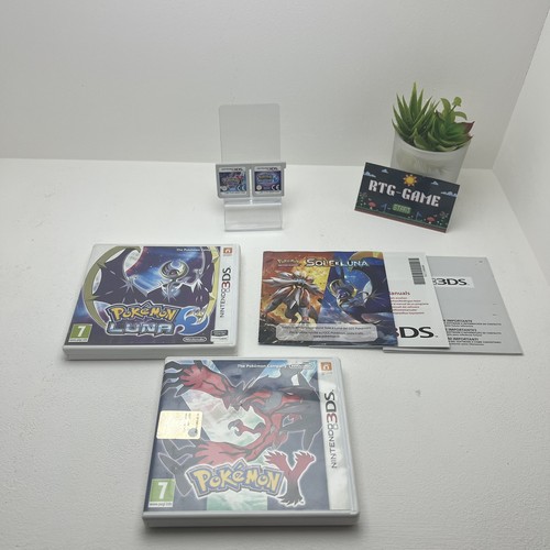 Bundle pokemon luna 3ds - y,