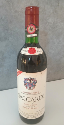 Bottiglia vino chianti - bottiglia,