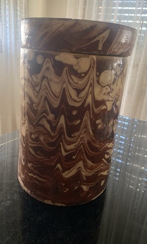 Vaso antico marmorizzato in - ,