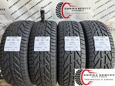 4 PNEUMATICI USATI DI OCCASIONE 195/55/16 RIKEN INVERNALI GOMME 195 55 16