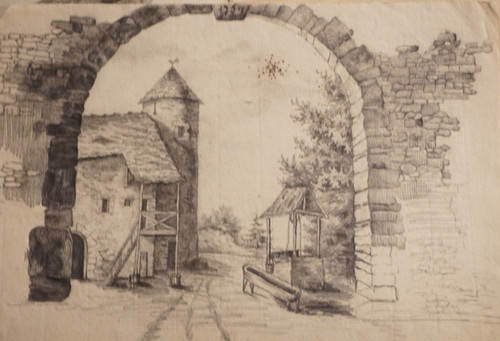 Grande disegno carboncino - grande, xix