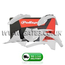 Kit plastica polisport bianco KTM EXC 125/200/250/300/350/450/500 EXCF 2012-2013