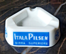 Portacenere posacenere pubblicitario Birra Itala Pilsen anni 60