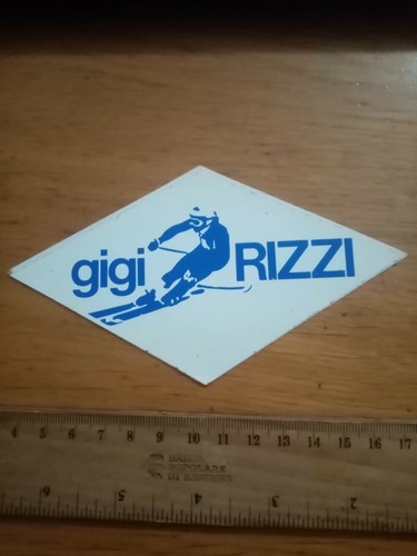 Adesivo sticker sport sci gigi - sport,