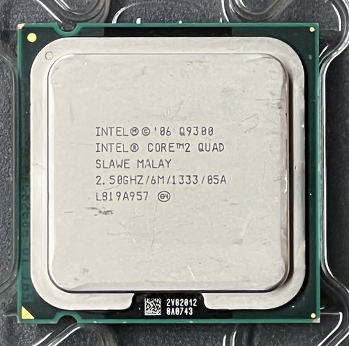 Cpu intel core quad q9300 - core,