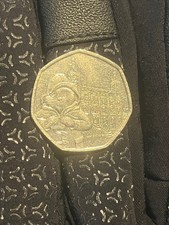 Moneta 50p orso Paddington molto rara 2019
