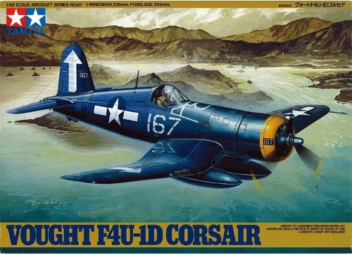 Tamiya 61061 vought - vought, f4u-1d