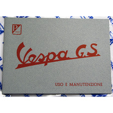 LIBRETTO uso e mautenzione originale PIAGGIO per VESPA 150 cc. GS  dal 1956 al 1