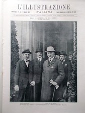 L'Illustrazione Italiana 15 Gennaio 1922 Conferenza Cannes Russia Soviet Zacconi