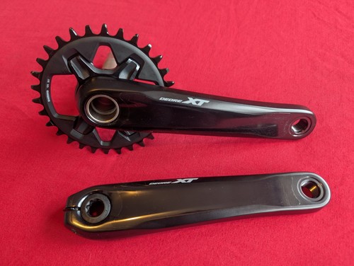 Set pedivelle shimano 170mm - pedivelle, xt