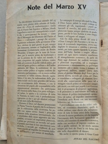 Annali del fascismo 1937 - annali,