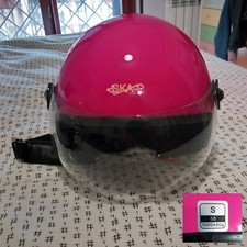 CASCO SCOOTER MOTO DIEFFE TAGLIA S USATO COLORE ROSA