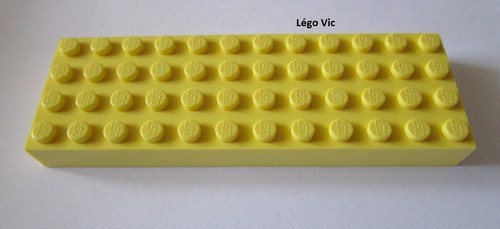 Lego 4202 brick 4x12 - 4x12, bright