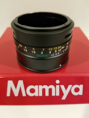 Obiettivo mamiya ii - obiettivo, 80mm