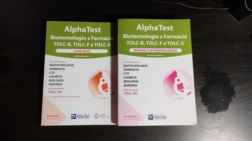 Alpha test biotecnologie - test, e