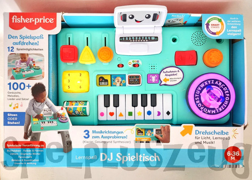 Fisher price tavolo - price, dj