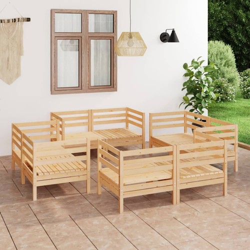 Vidaxl set divani giardino - set, da