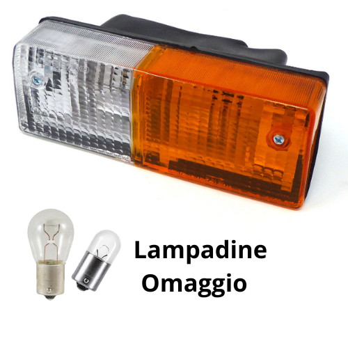 Fanale sinistro con - freccia, e