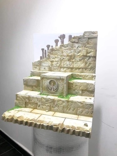 Diorama decoration saint - saint, seiya